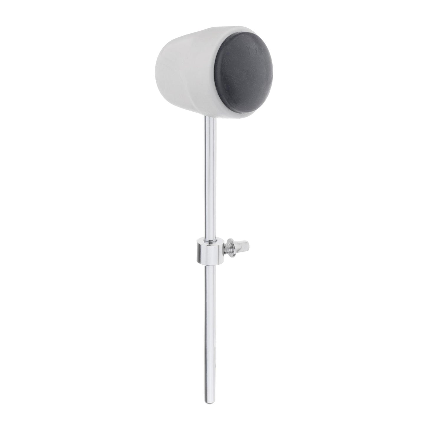Drum Kick Beater Head Stainless Steel Drum Pedal Beater Parts Silicone Gray