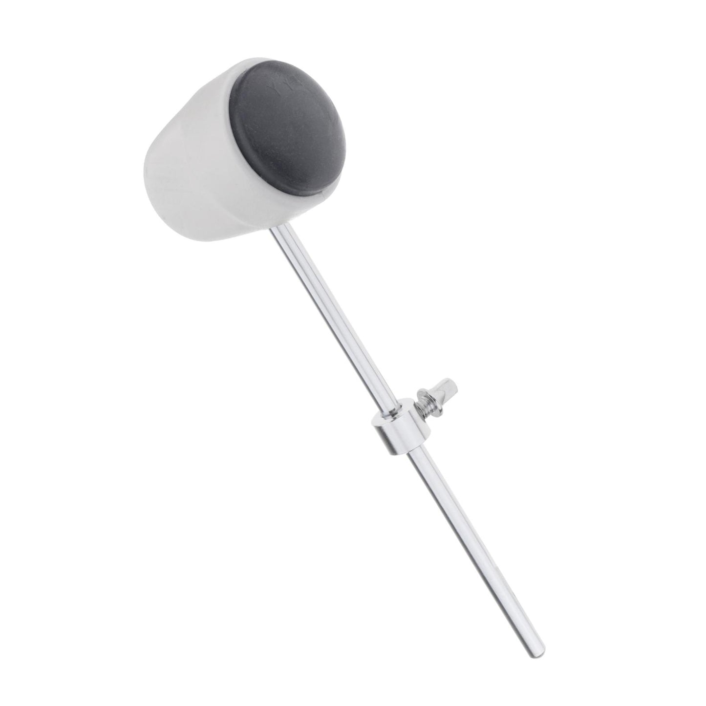Drum Kick Beater Head Stainless Steel Drum Pedal Beater Parts Silicone Gray