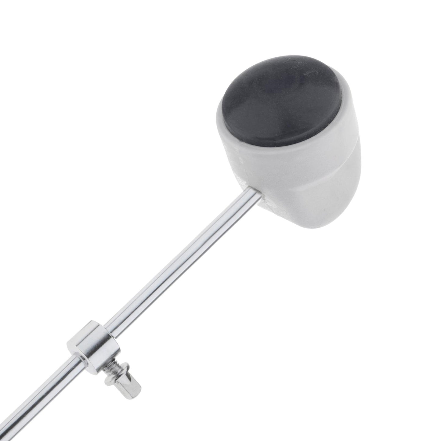Drum Kick Beater Head Stainless Steel Drum Pedal Beater Parts Silicone Gray