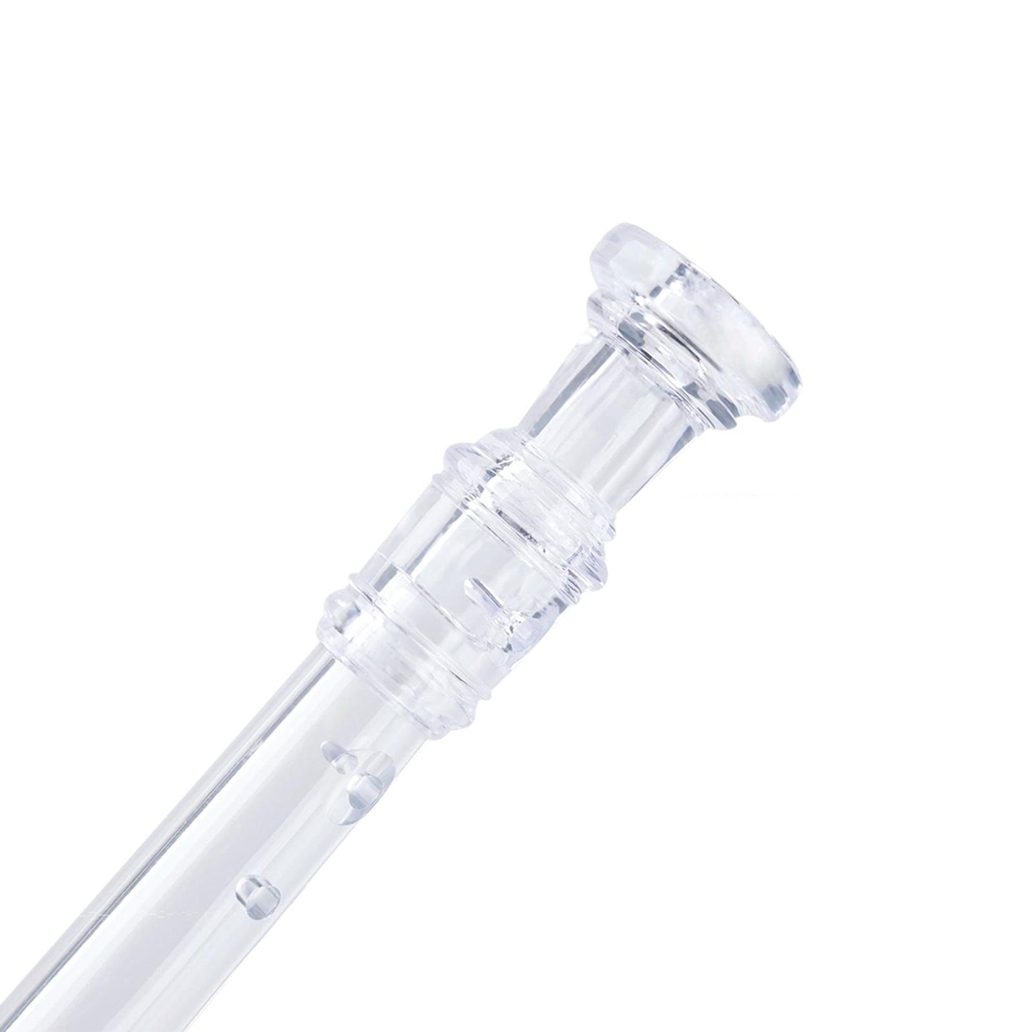 German Style Soprano Recorder Key of G Descant w/ Cleaning Rod Clear
