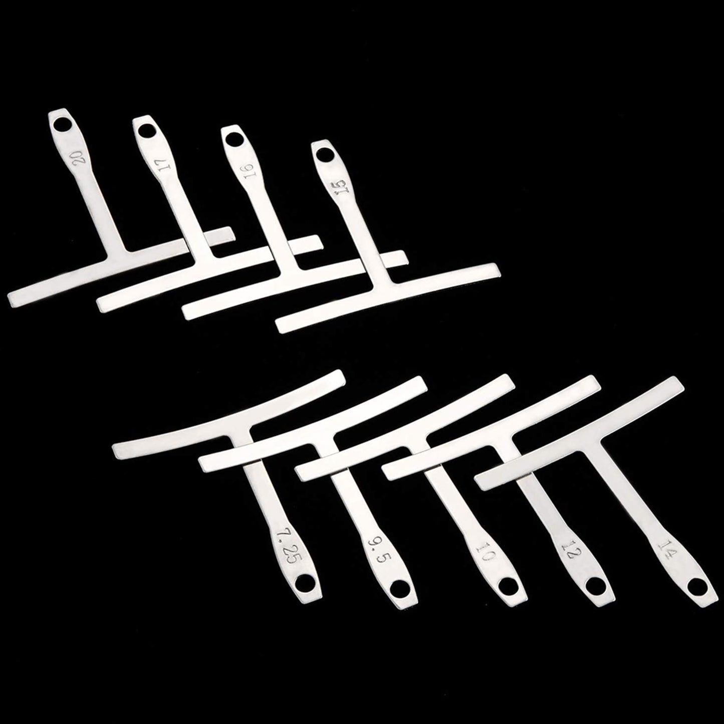 1Set Lightweight Guitar Luthier Measurement Tools for Guitar Bass