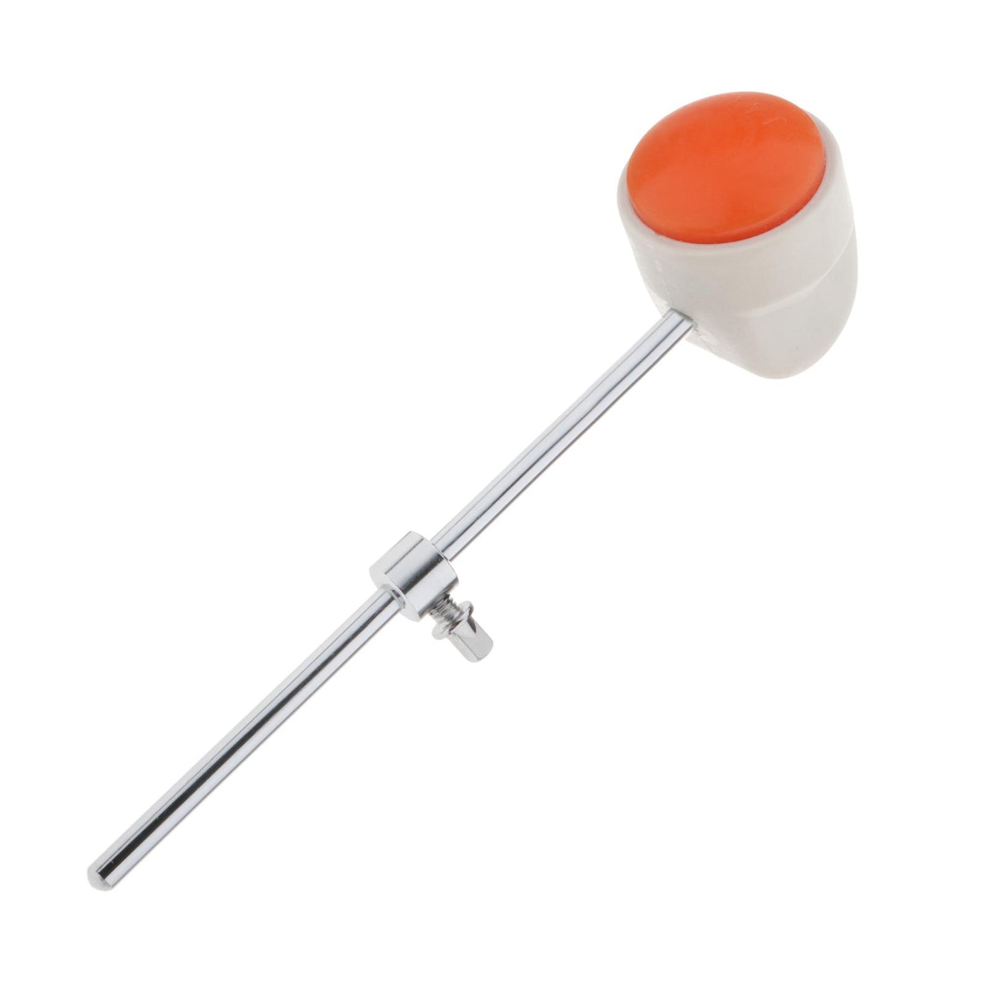 Bass Drum Beater Hammer Drum Set Percussion Parts Replacement White Orange