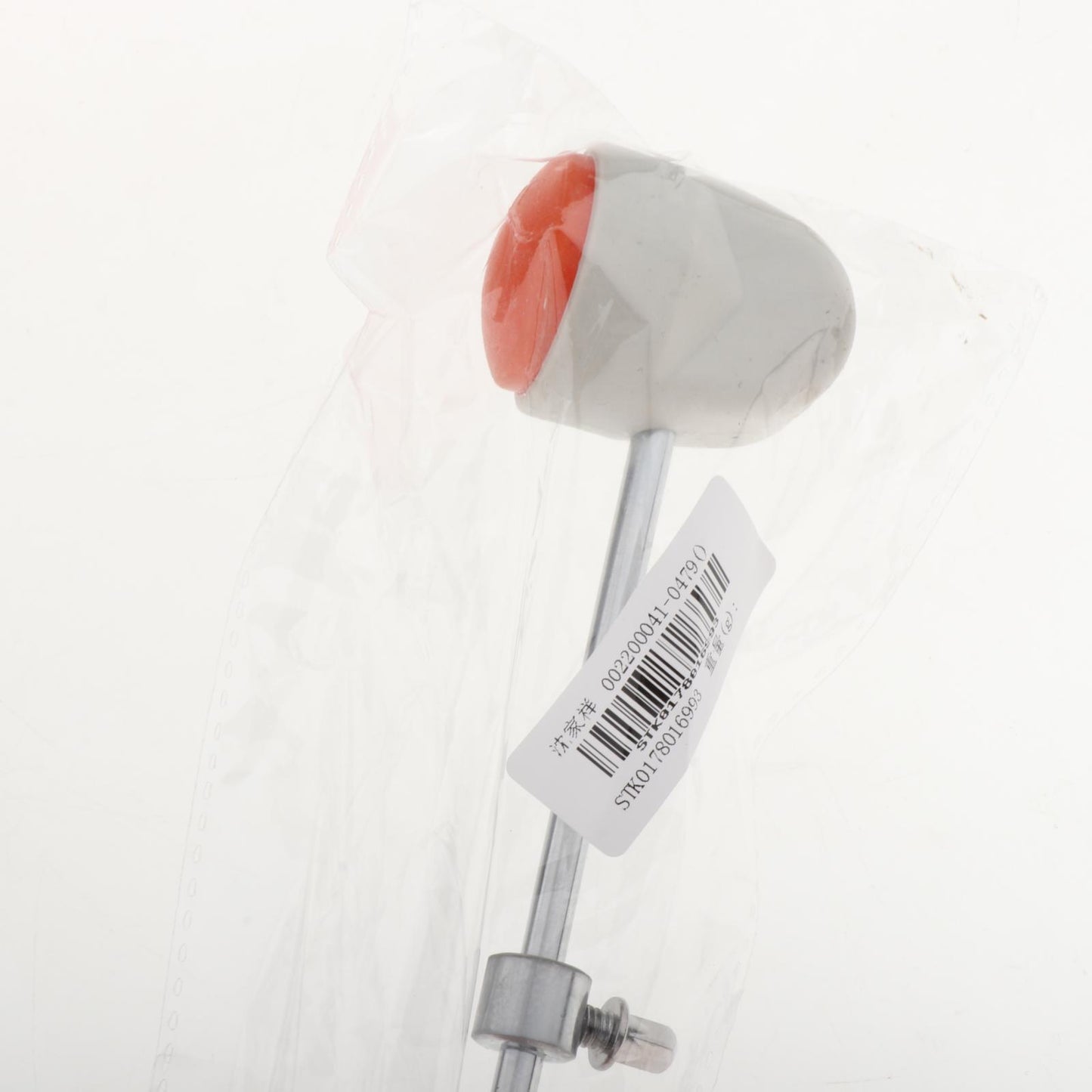 Bass Drum Beater Hammer Drum Set Percussion Parts Replacement White Orange