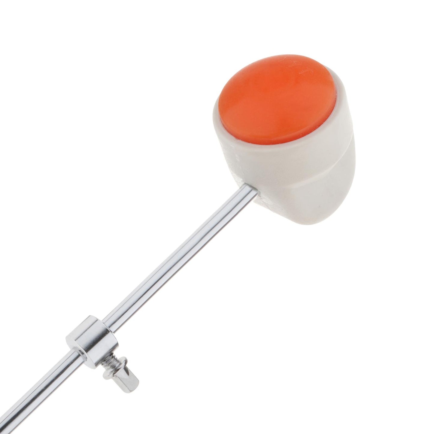 Bass Drum Beater Hammer Drum Set Percussion Parts Replacement White Orange