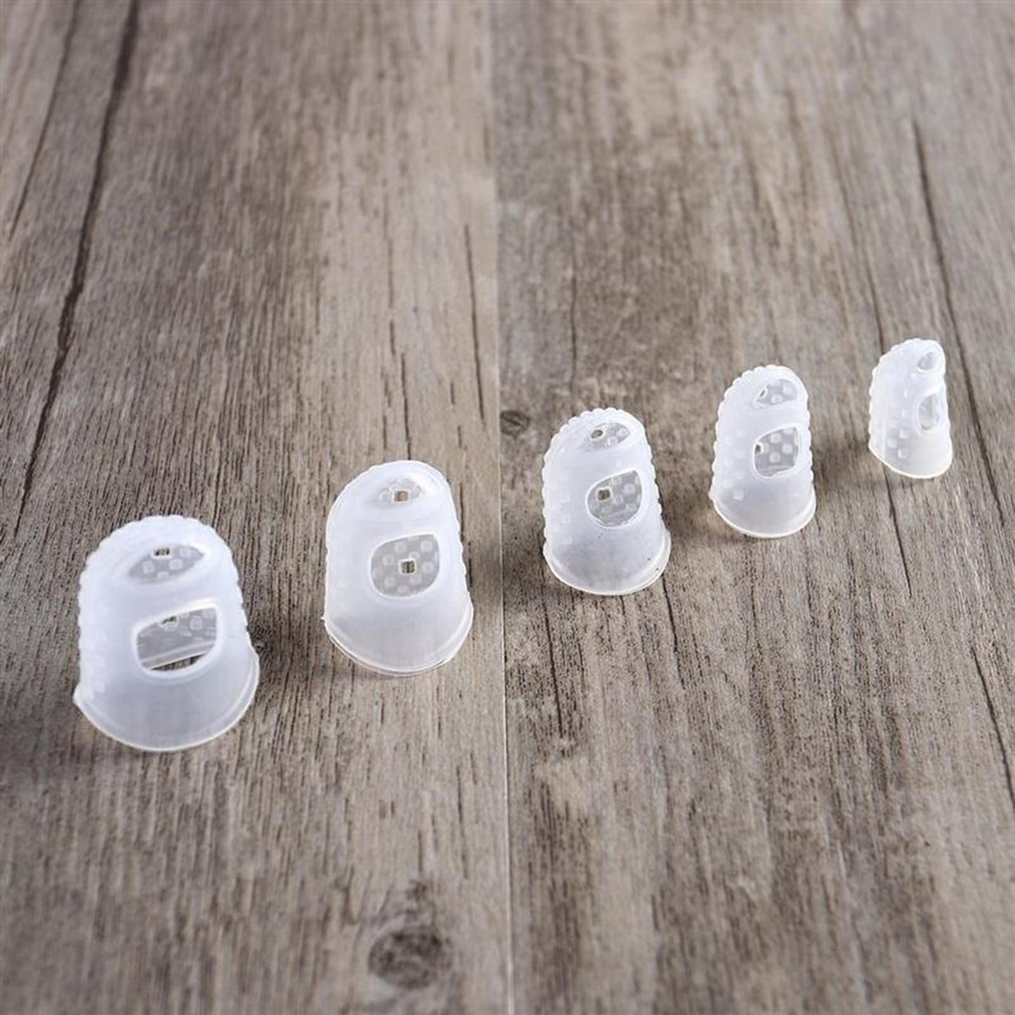 Thumb Picks Fingertip Protectors Silicone for Stringed Instruments Bass