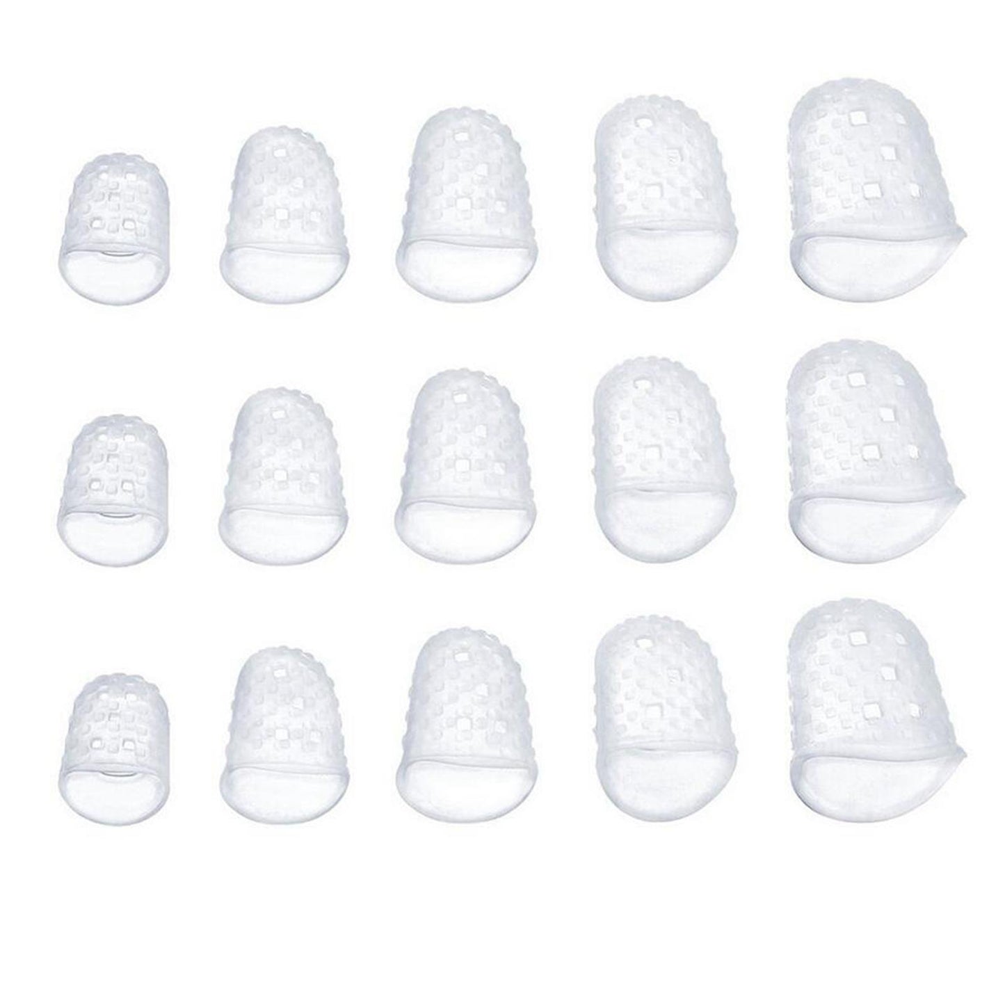Thumb Picks Fingertip Protectors Silicone for Stringed Instruments Bass