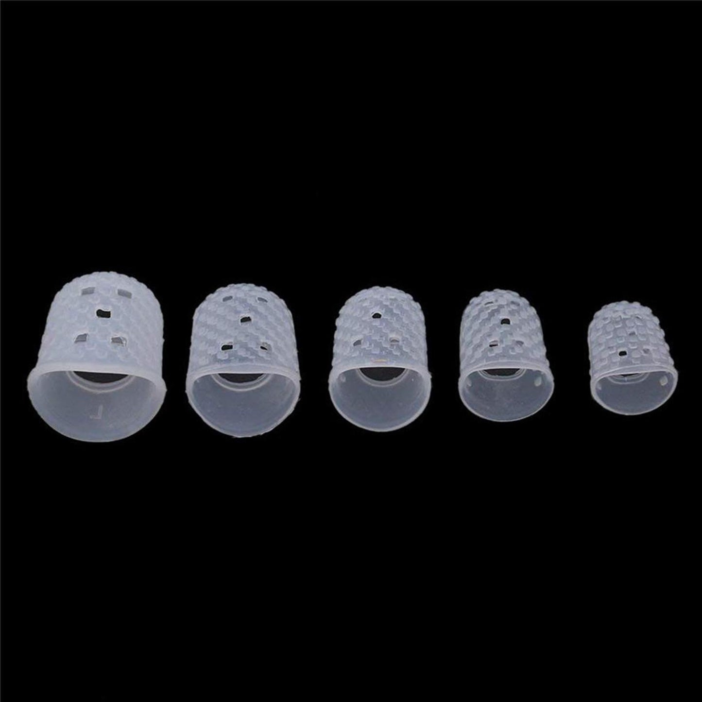 Thumb Picks Fingertip Protectors Silicone for Stringed Instruments Bass