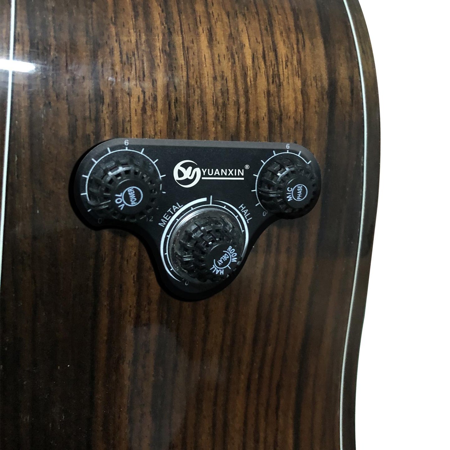 Folk Acoustic Guitar Plus Vibration Pickup Plus Shock Amplifier Instruments