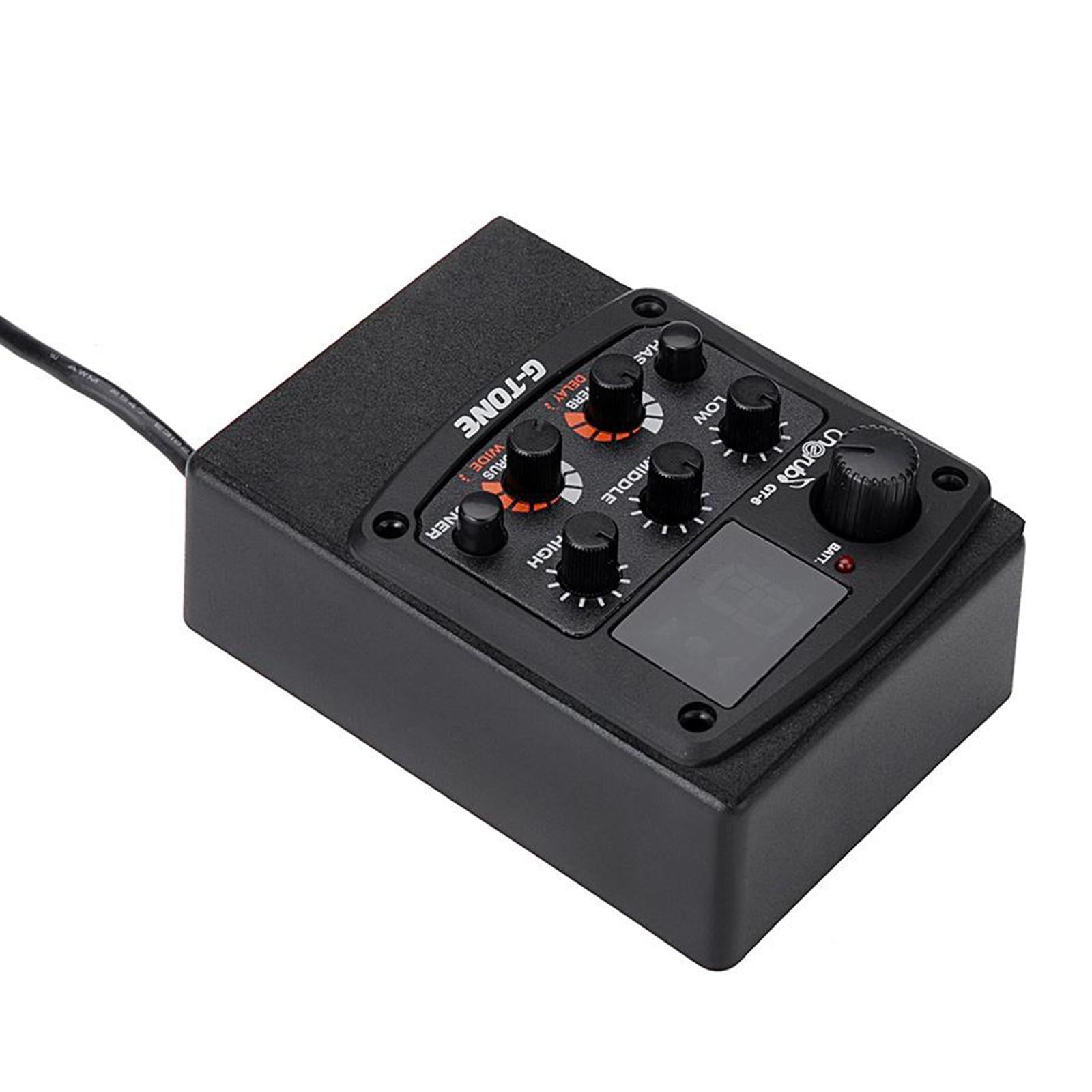 Cherub GT6 Acoustic Guitar Preamp Piezo Pickup UNIQKART