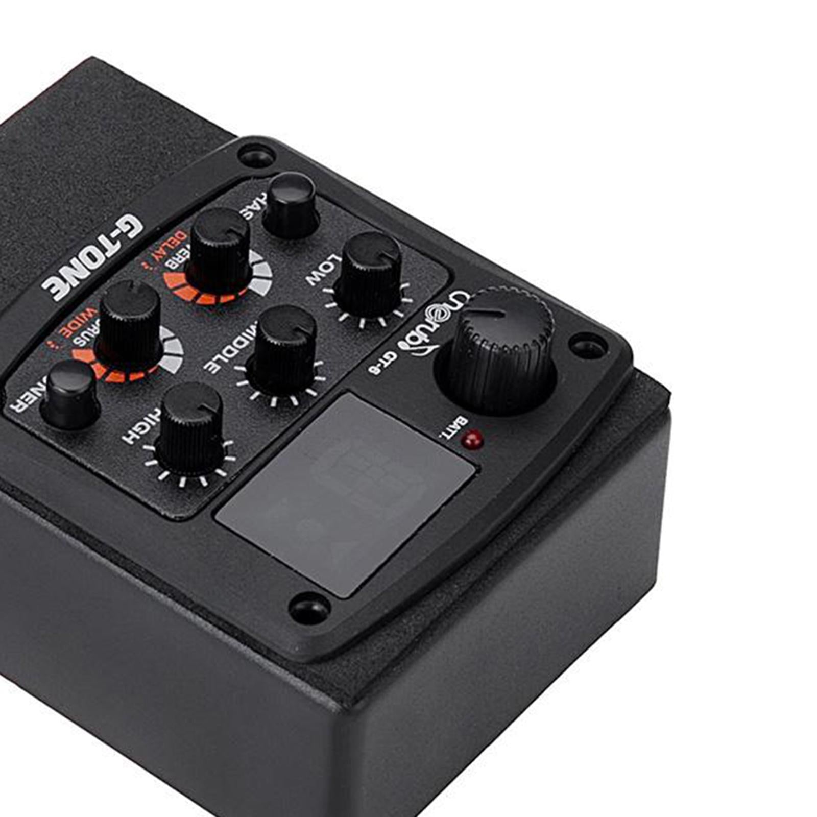 Cherub GT6 Acoustic Guitar Preamp Piezo Pickup UNIQKART