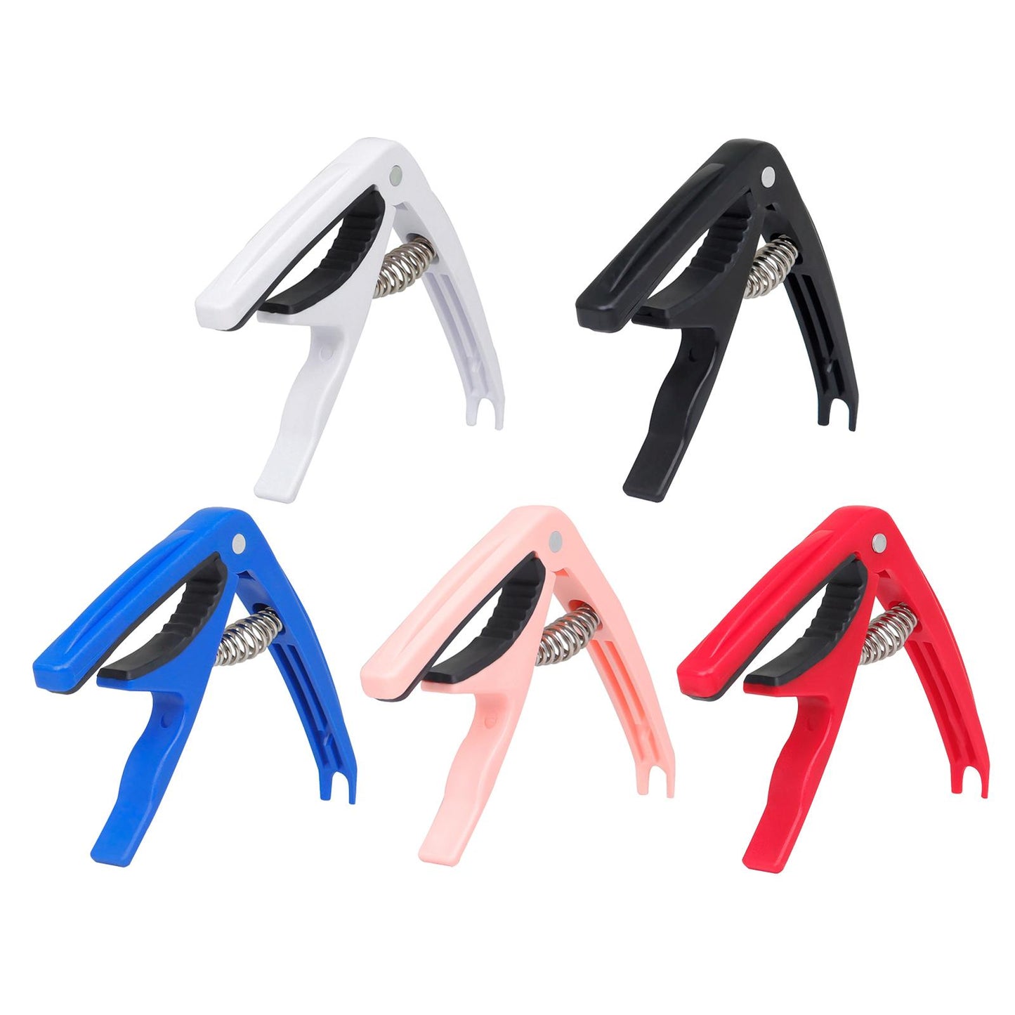 Quick Change Capo for Acoustic / Electric Guitar Ukulele Universal White
