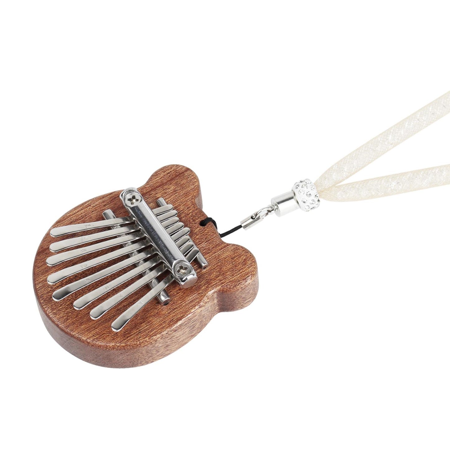 8 Keys Kalimba Mini Thumb Piano Finger Mahogany Percussion Pocket Musical