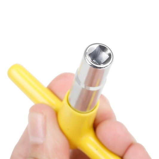 Steel Drum Tuning Key T-type Tuner Square Socket Hardware Tool Accessory yellow