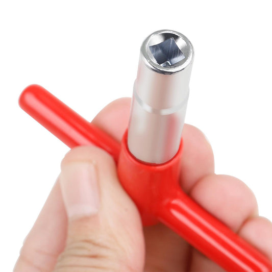 Steel Drum Tuning Key T-type Tuner Square Socket Hardware Tool Accessory red