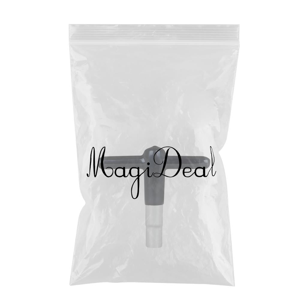Steel Drum Tuning Key T-type Tuner Square Socket Hardware Tool Accessory black