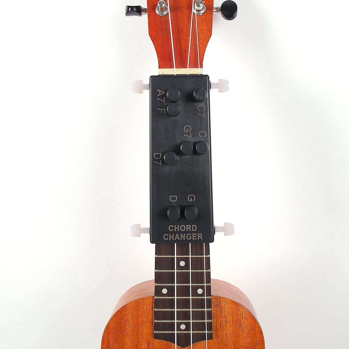 Clip on Ukulele Chord Trainer Learning Practice Aid with 8 Cords for Girls