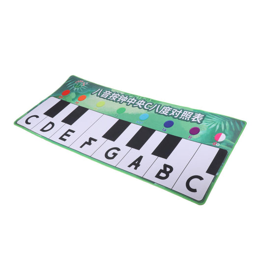 Hand Bell Mat 8 Tones Hand Bells Pad Developmental Toy for Kids Children