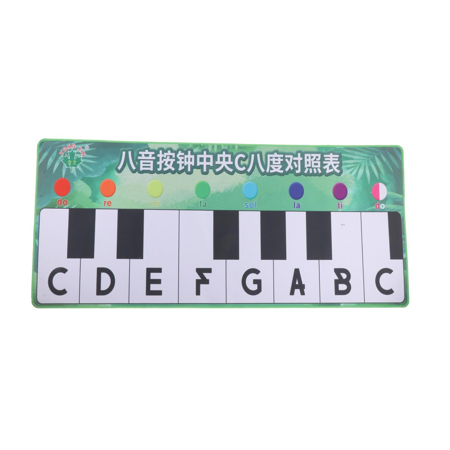 Hand Bell Mat 8 Tones Hand Bells Pad Developmental Toy for Kids Children