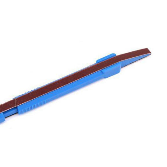 Guitar Fret Crowning Level File Electirc Guitar Tool Kit 240 Grit Blue