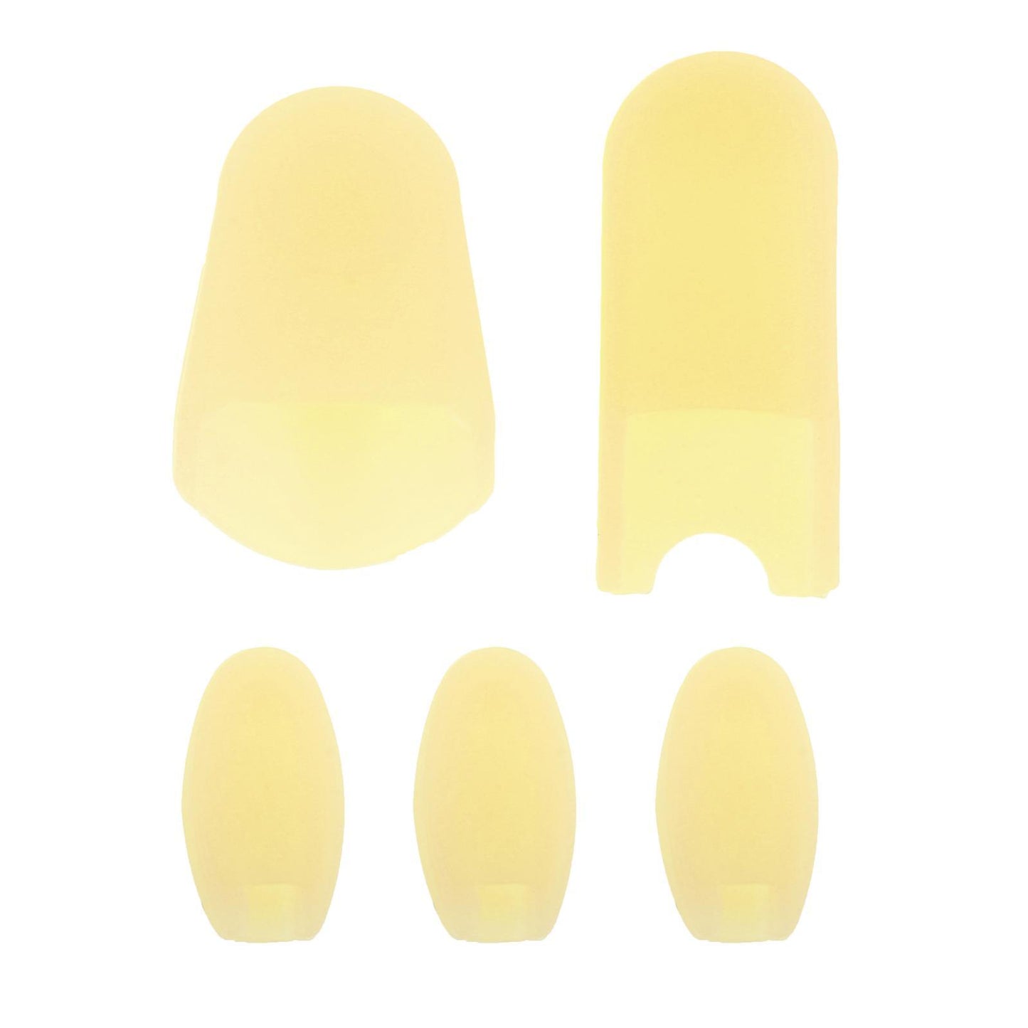 Saxophone Thumb Rest Cushions Palm Key Risers Pads Sax Accessories Yellow