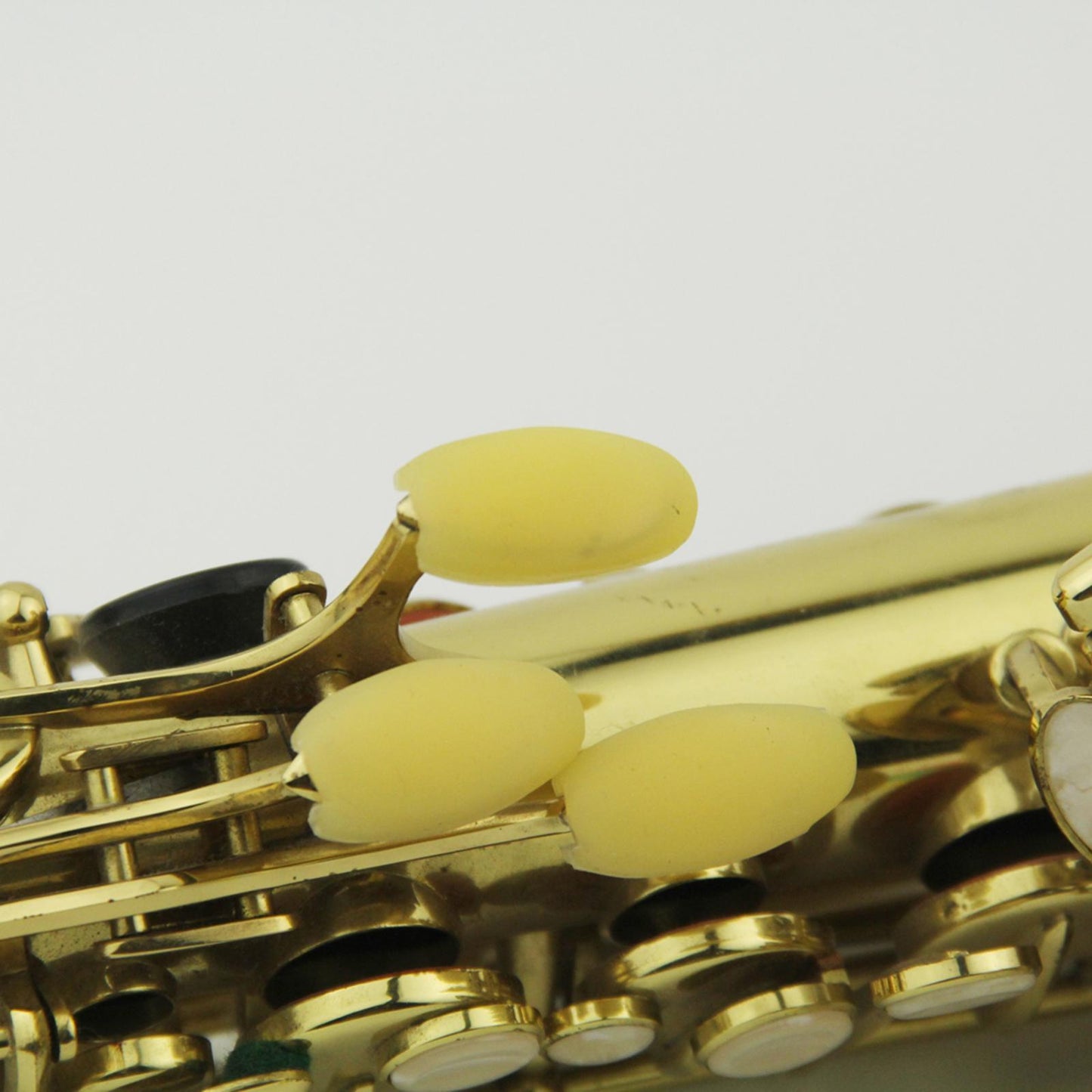 Saxophone Thumb Rest Cushions Palm Key Risers Pads Sax Accessories Yellow