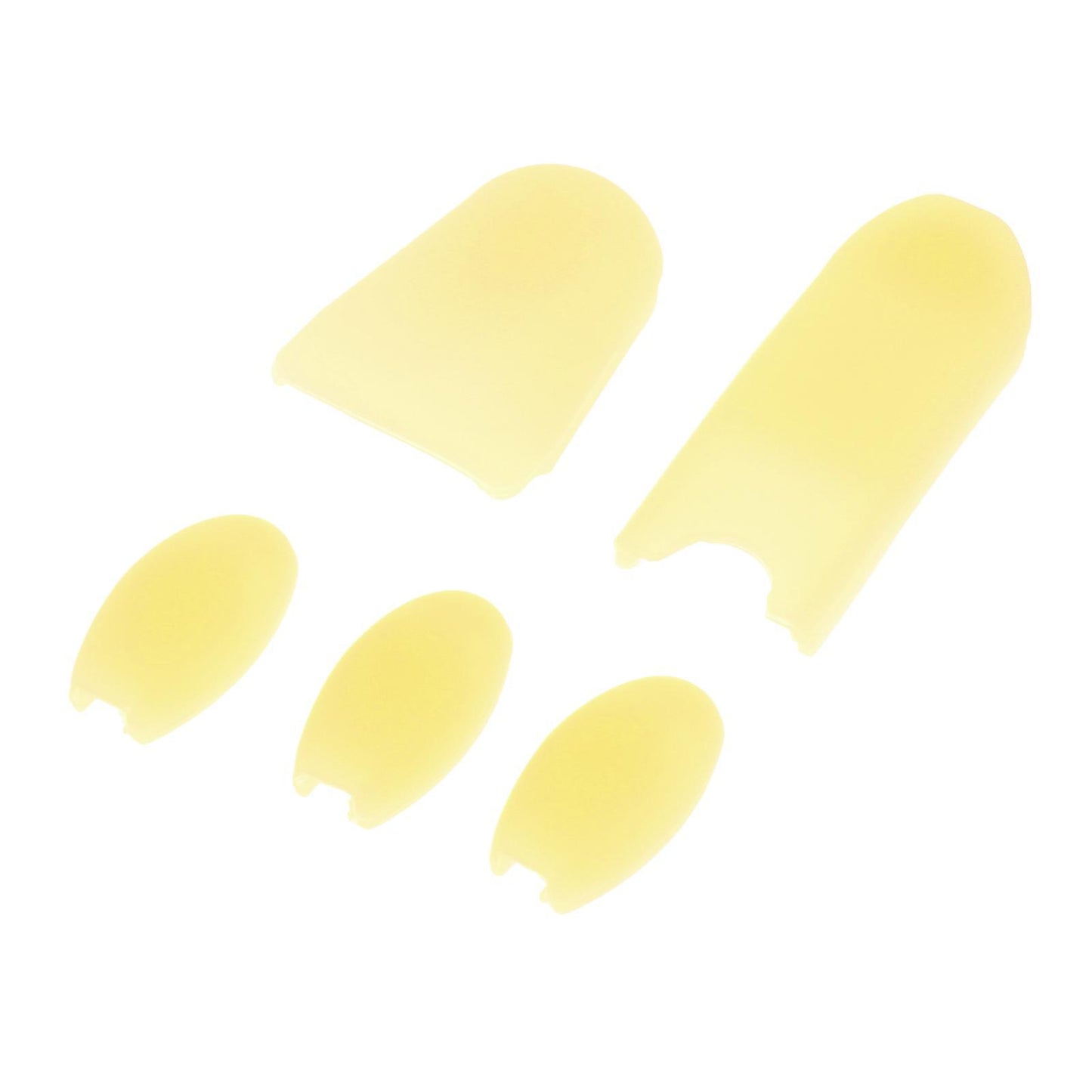 Saxophone Thumb Rest Cushions Palm Key Risers Pads Sax Accessories Yellow