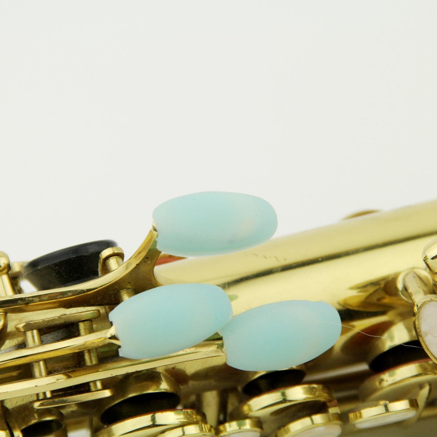 Saxophone Thumb Rest Cushions Palm Key Risers Pads Sax Accessories Blue