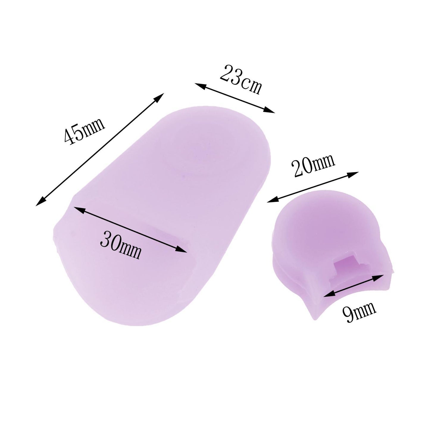 Clarinet Thumb Rest Finger Holder Protector Pads for Clarinet Oboe Woodwind purple