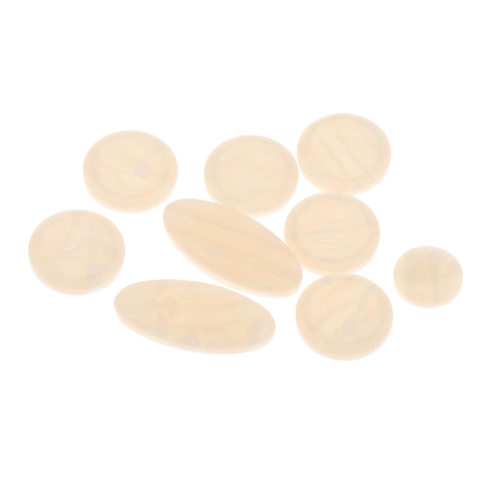 Trumpet Finger Buttons Shell Finger Key Buttons Accessory for Trumpet Player