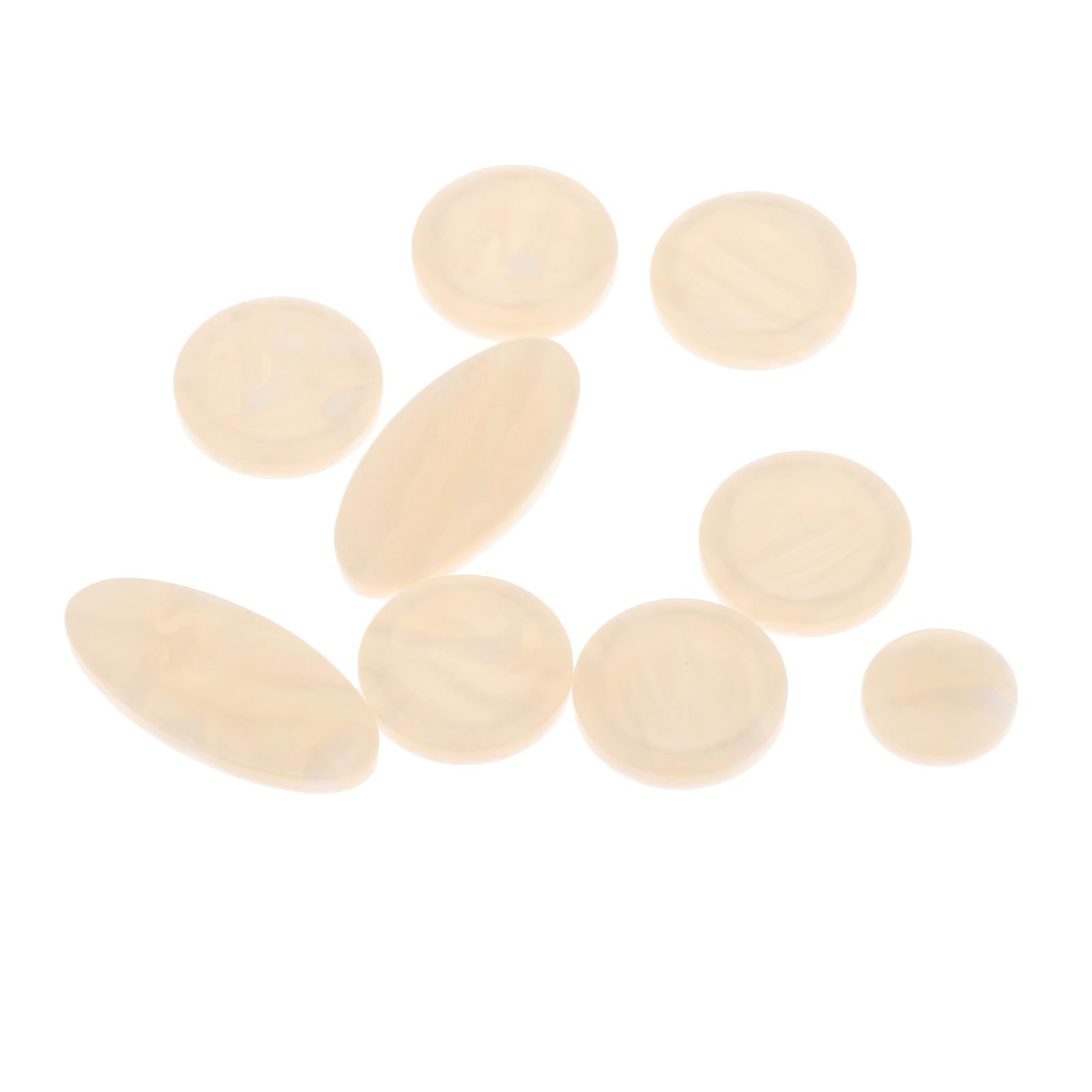 Trumpet Finger Buttons Shell Finger Key Buttons Accessory for Trumpet Player