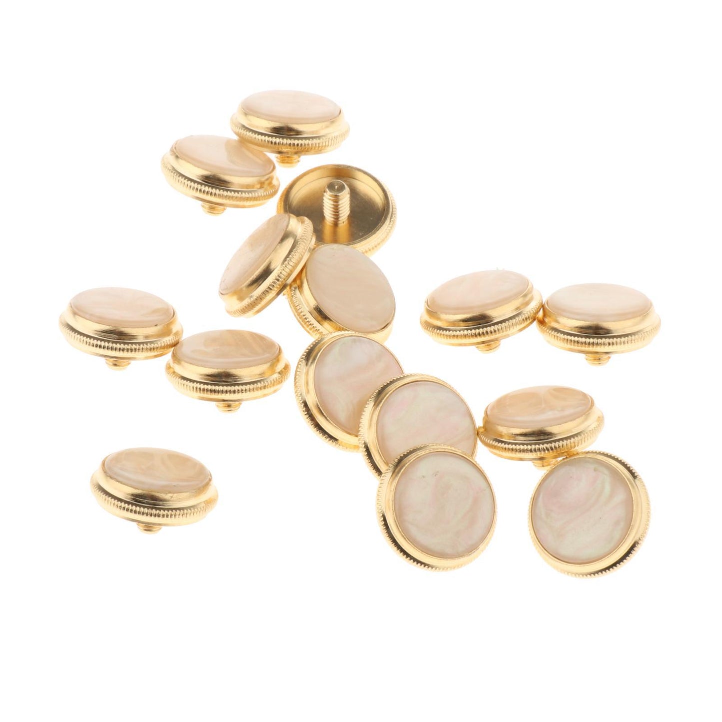 15pcs Trumpet Valve Finger Buttons Premium Musical Instruments Replacement