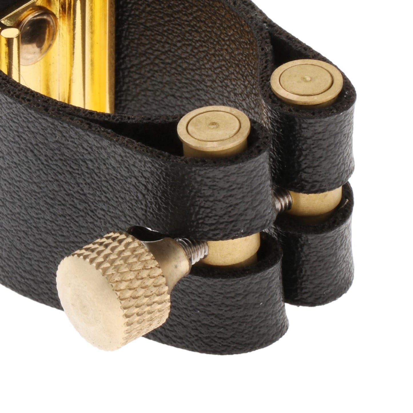 Pro Saxophone Ligature Compact Fastener for Sax Musical Instruments Part for tenor