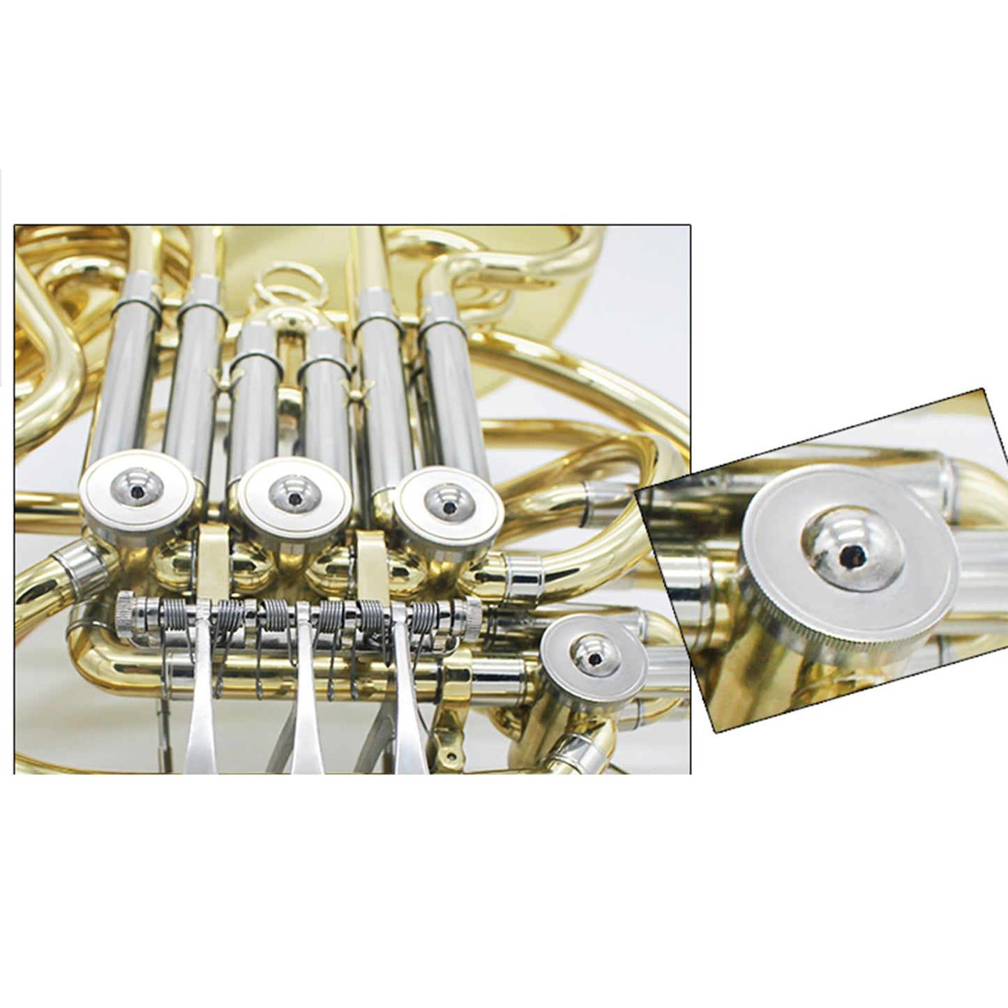 Rotating Piston Replacement for French Horn Musical Instruments Accessory