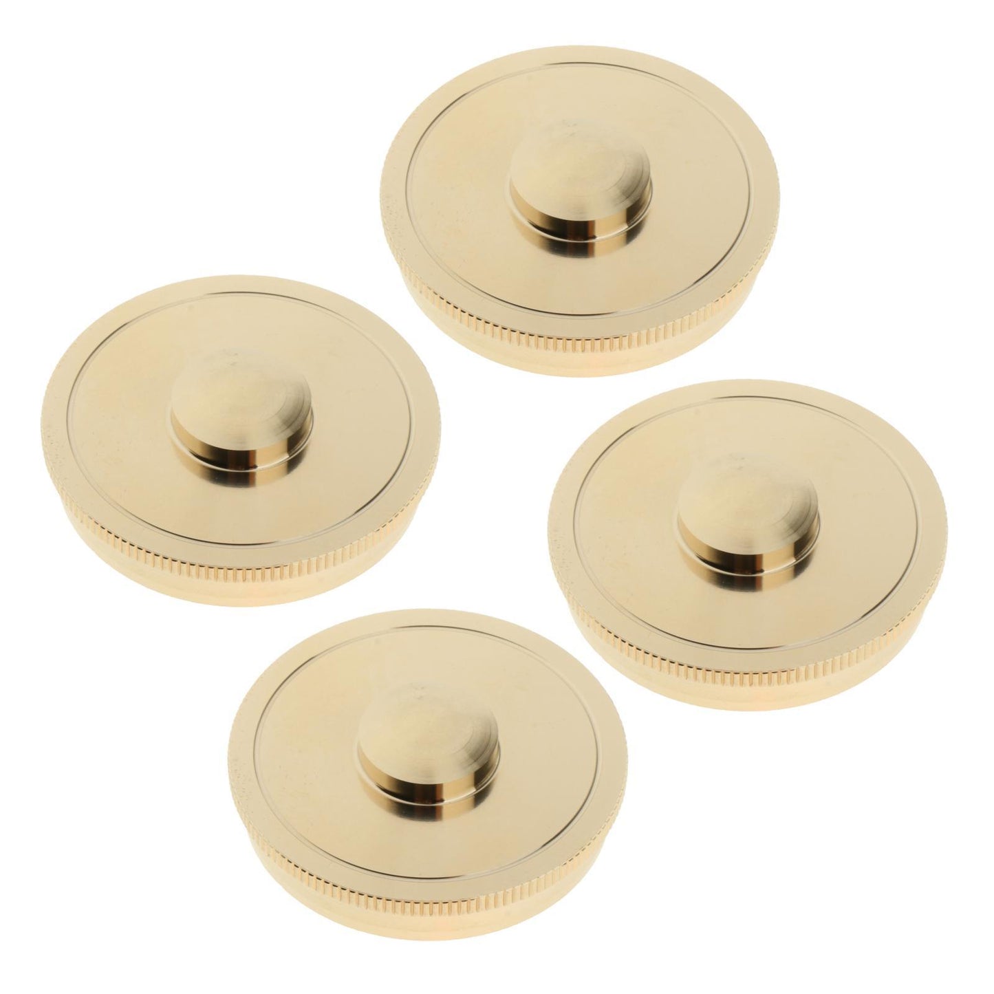 4Pcs French Horn Bass Cylinder Lower Cover Caps Repairing for French Horn