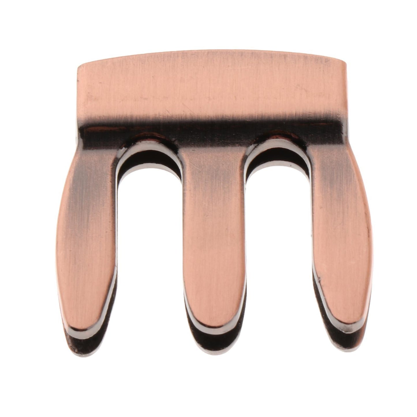 Metal Violin Mute Practice Violin Silencer,Fiddle Silent Silencer Bronze