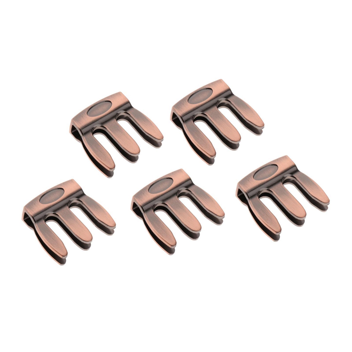 Metal Violin Mute Practice Violin Silencer,Fiddle Silent Silencer Bronze