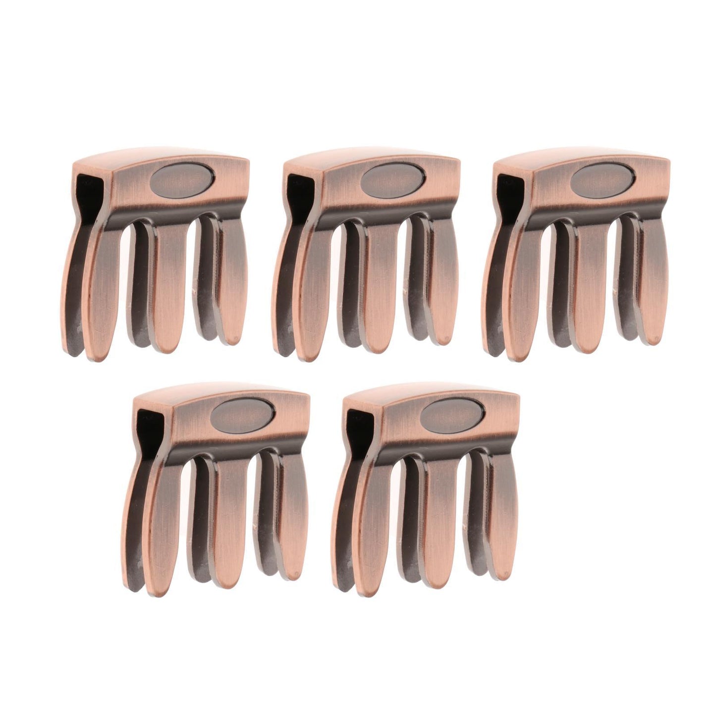 Metal Violin Mute Practice Violin Silencer,Fiddle Silent Silencer Bronze