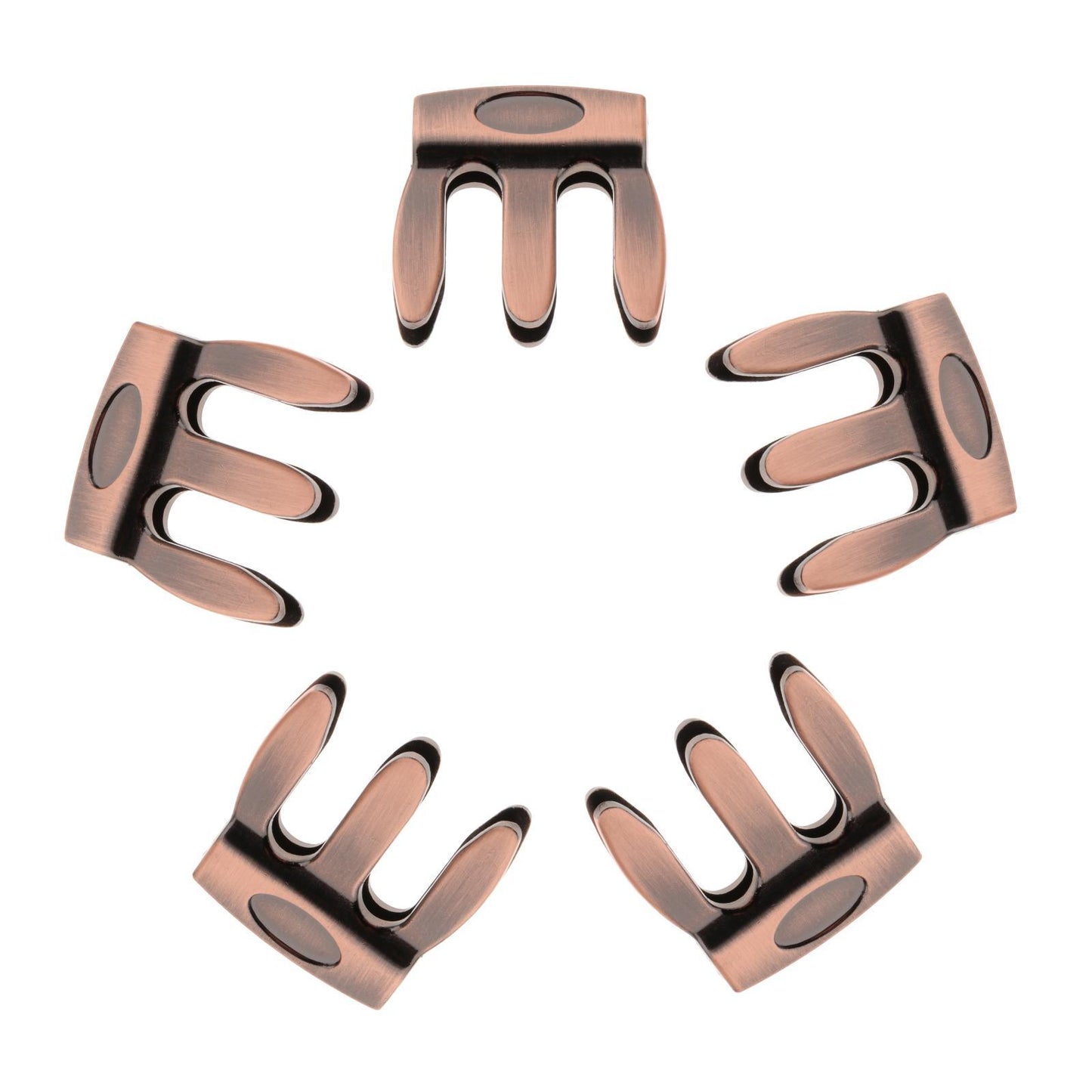 Metal Violin Mute Practice Violin Silencer,Fiddle Silent Silencer Bronze