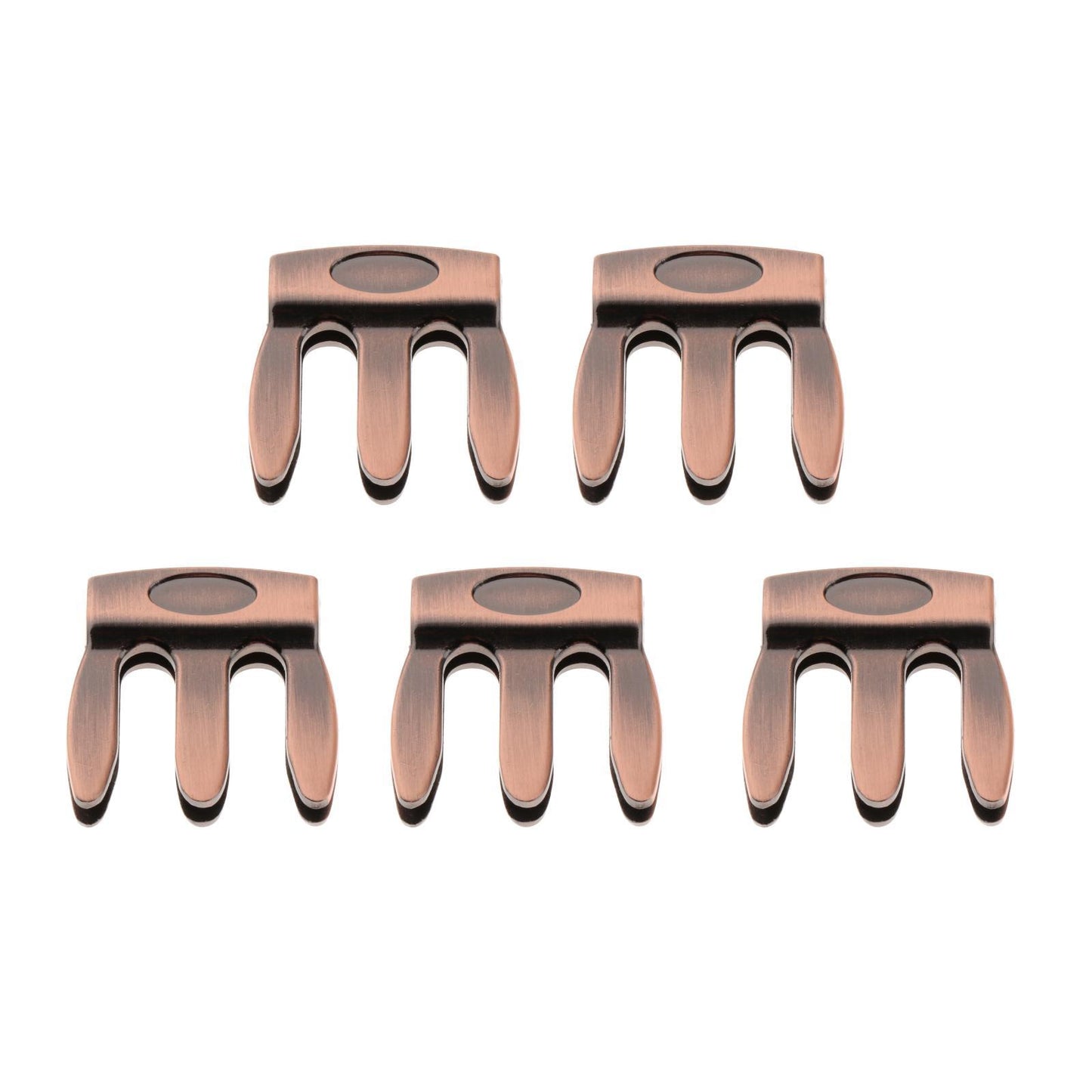 Metal Violin Mute Practice Violin Silencer,Fiddle Silent Silencer Bronze