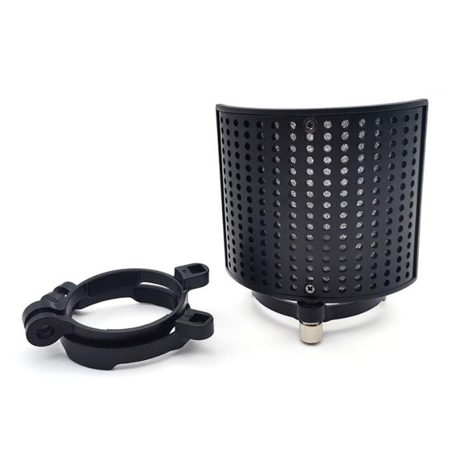 Microphone Isolation Shield Absorber Filter Vocal Isolation Aluminum Panel