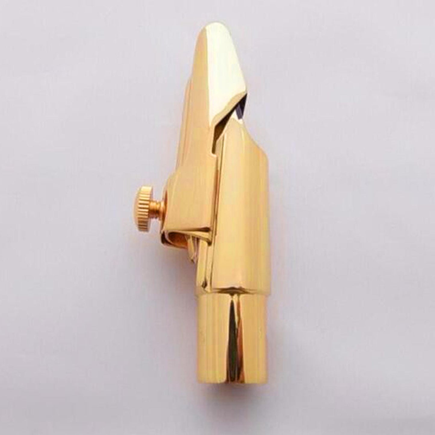 Alto Saxophone Mouthpiece with Ligature and Cap for Beginners Golden  Size 8