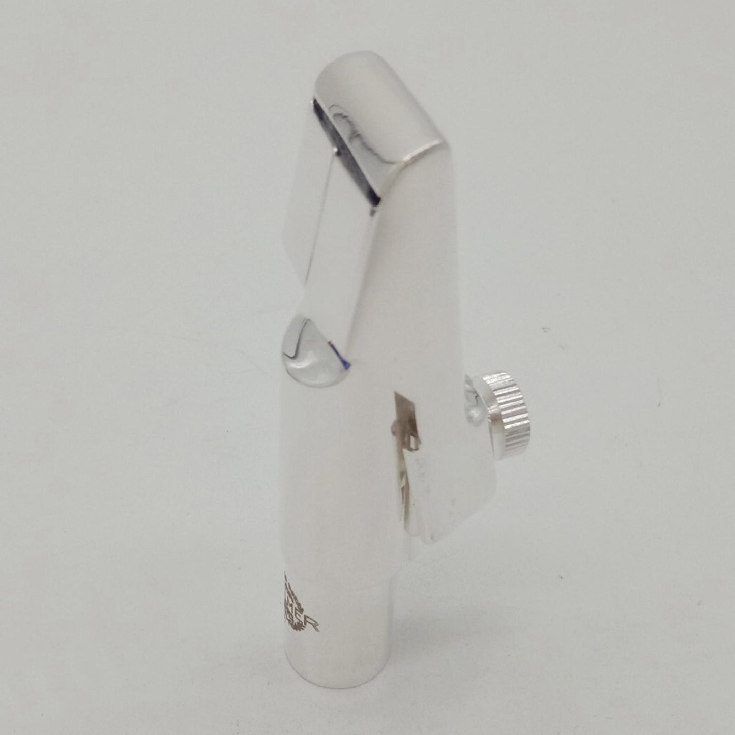 Alto Saxophone Mouthpiece with Ligature and Cap for Beginners Silver Size 8