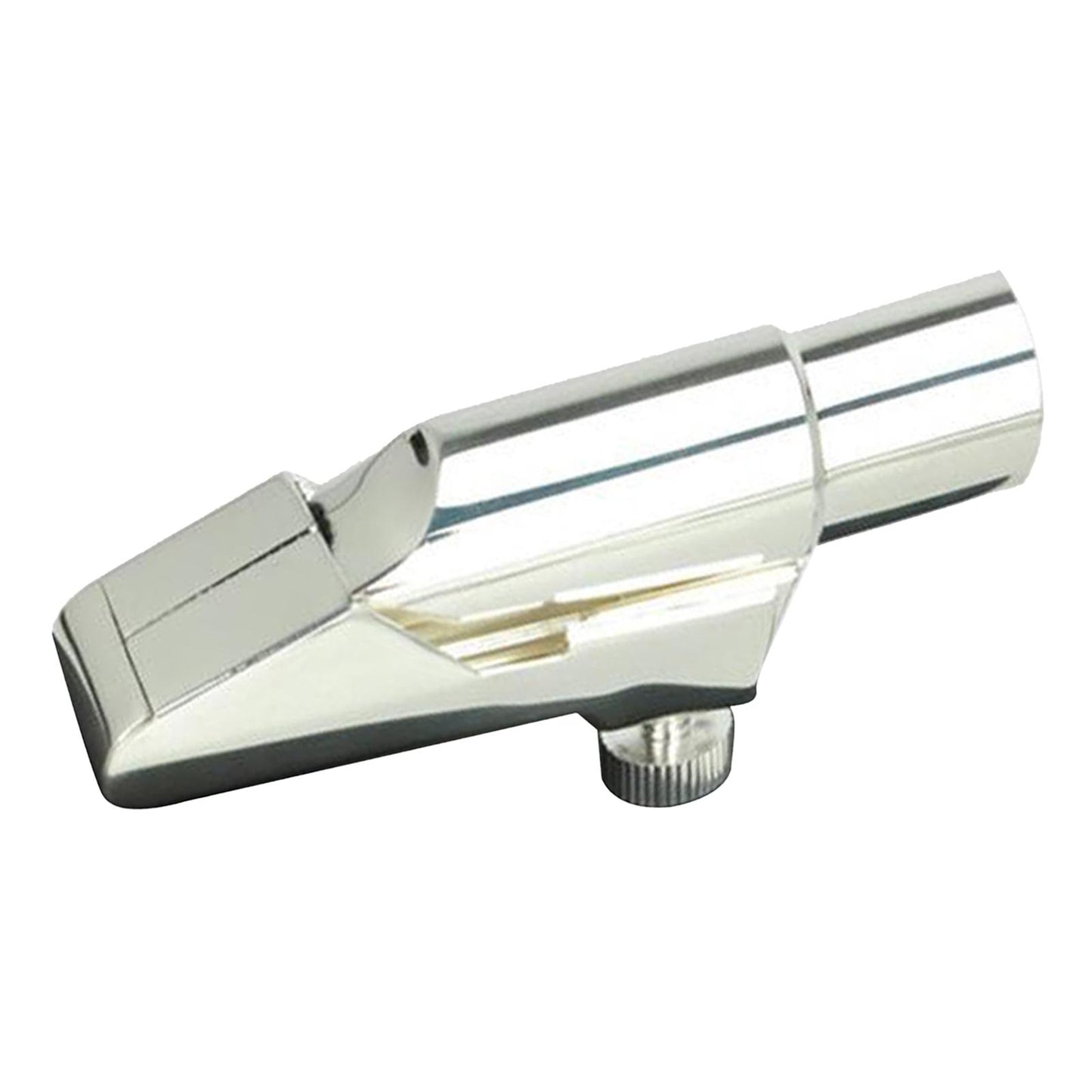 Alto Saxophone Mouthpiece with Ligature and Cap for Beginners Silver Size 8