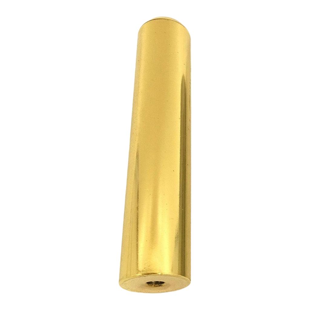 Solid Steel Tone Bar Slide Musical Gold Chrome Guitar Lap Slide Steel Dobro