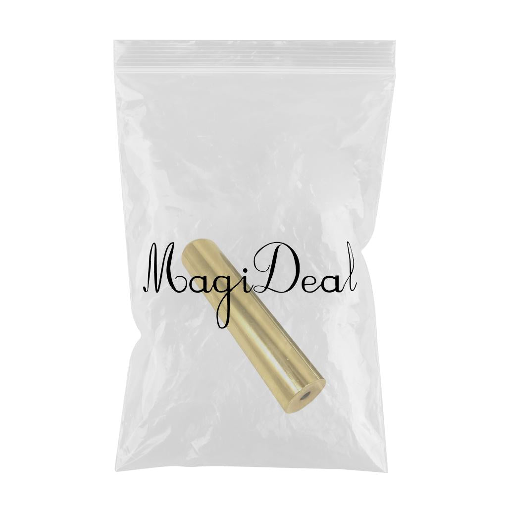 Solid Steel Tone Bar Slide Musical Gold Chrome Guitar Lap Slide Steel Dobro