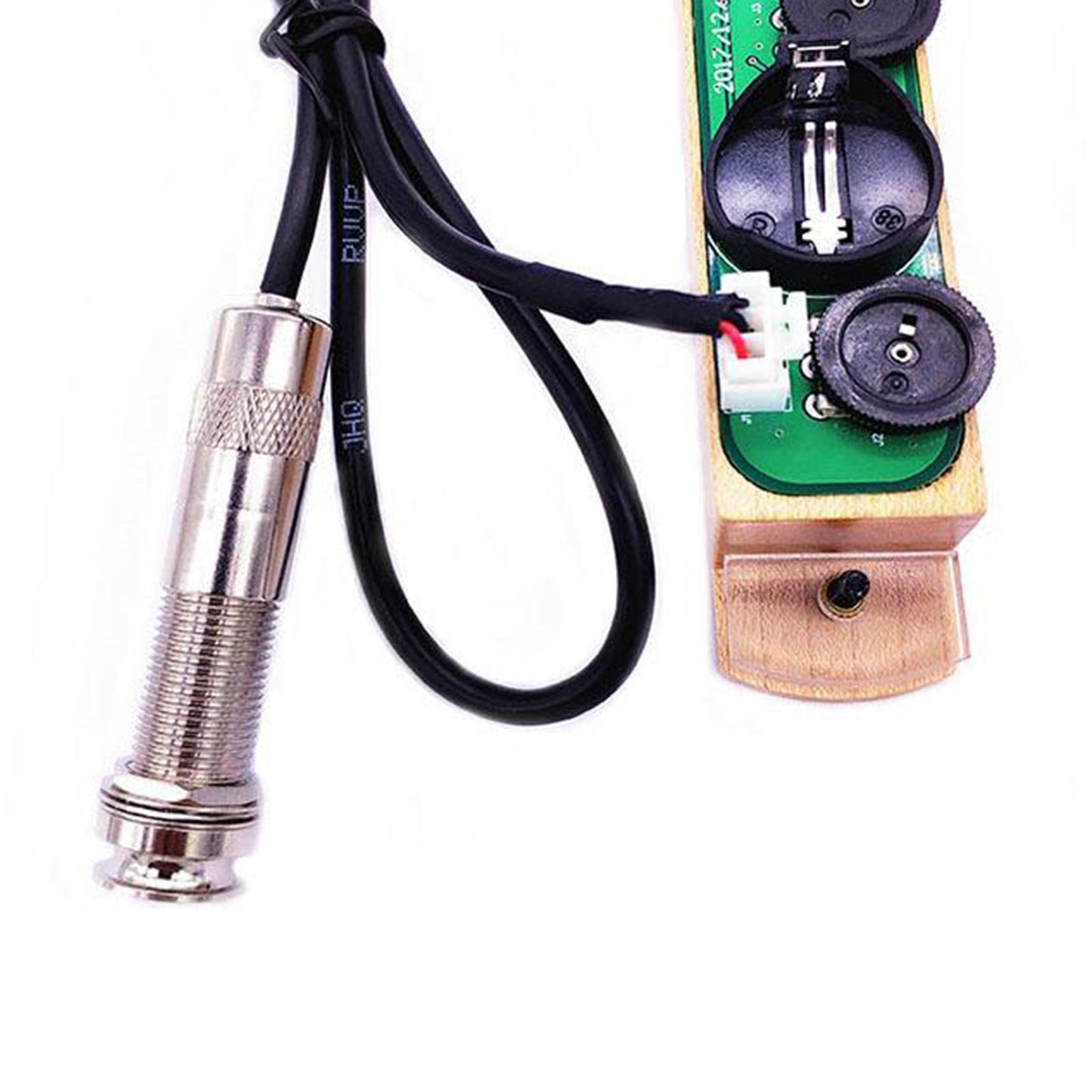 1pc Acoustic Guitar Piezo Pickup Punch-free EQ for Classical Folk Guitar