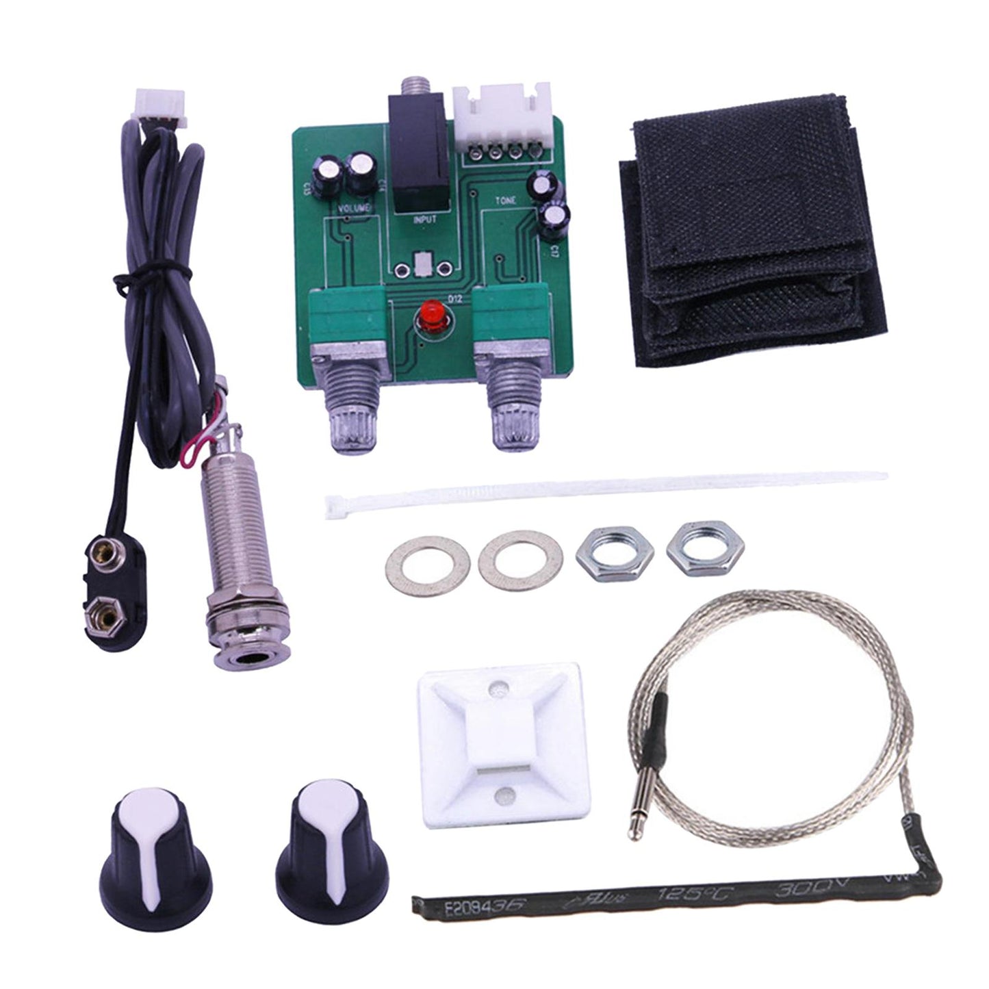 EQ Equalizer Pickup Tuner for Acoustic Guitar Musical Instrument DIY Parts