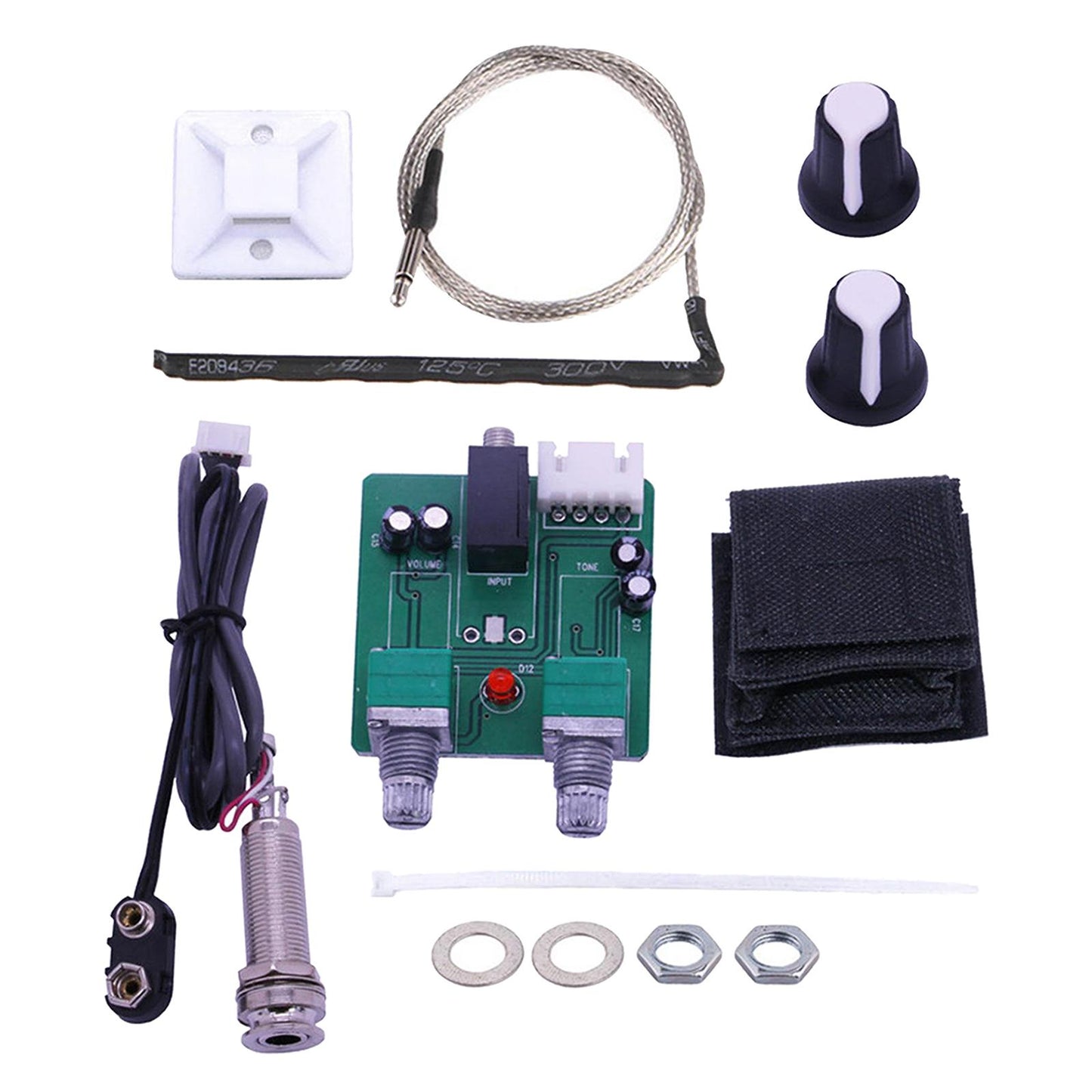 EQ Equalizer Pickup Tuner for Acoustic Guitar Musical Instrument DIY Parts