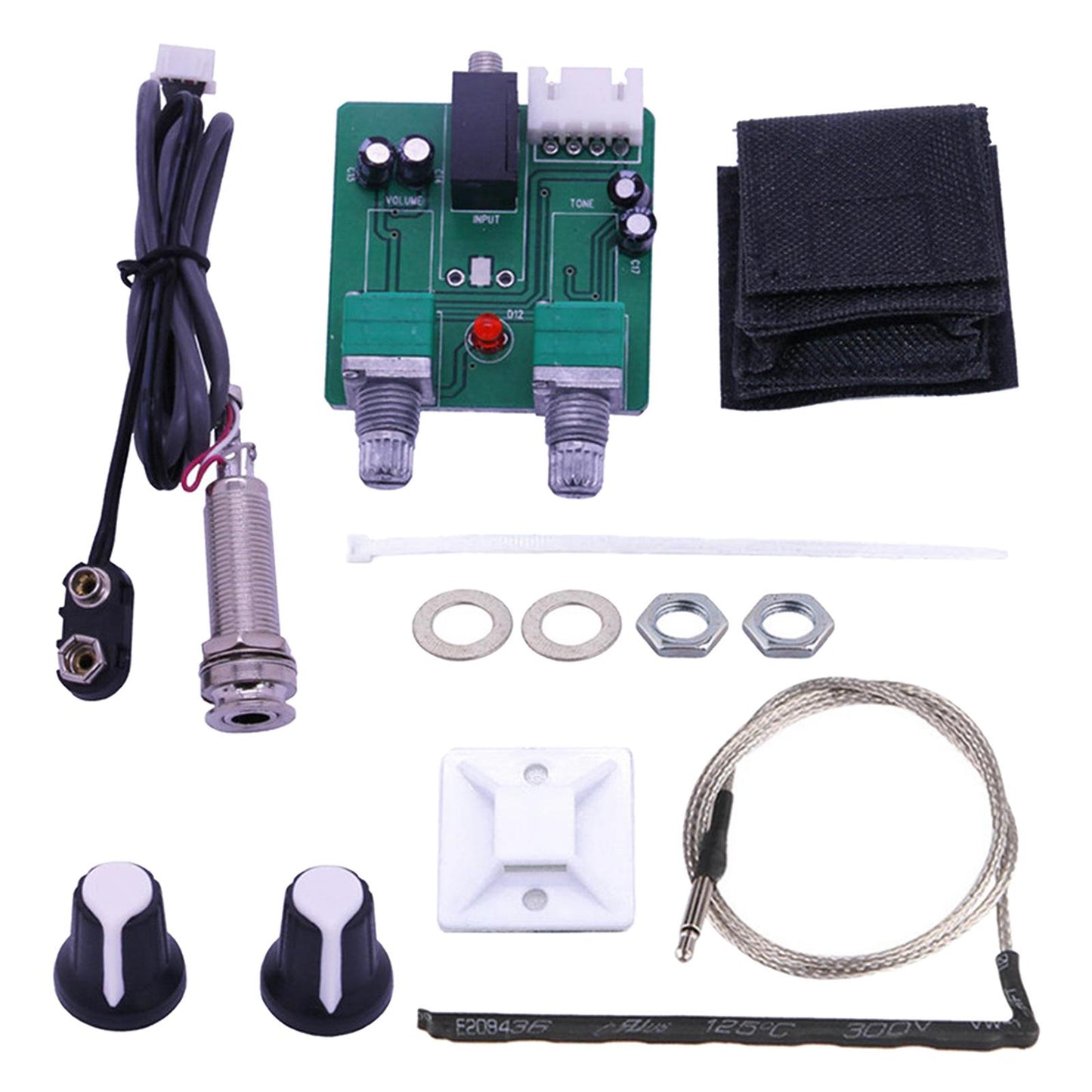 EQ Equalizer Pickup Tuner for Acoustic Guitar Musical Instrument DIY Parts