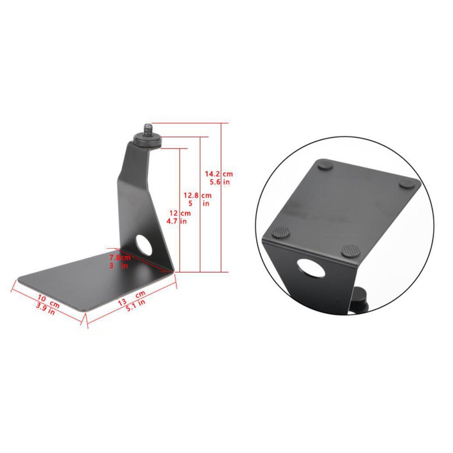 Microphone Isolation Shield with Stand Studio Sound Absorbing Foam Reflector